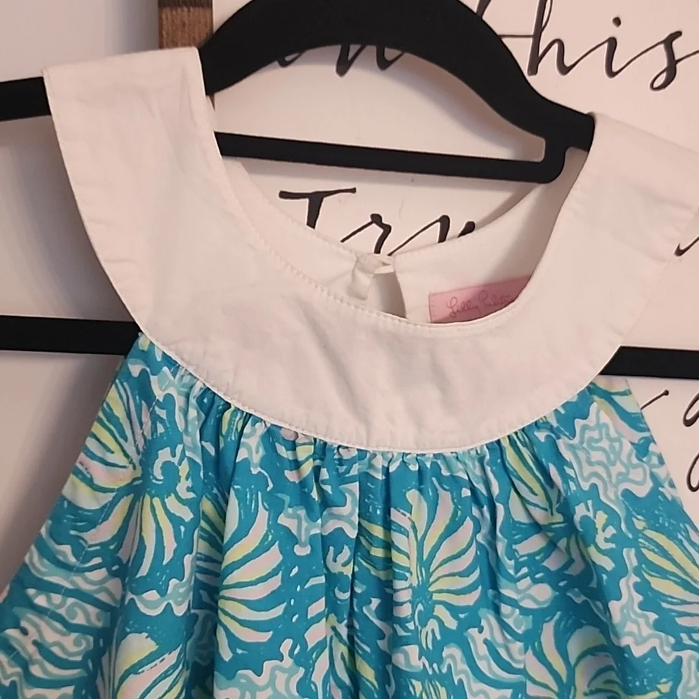 Lilly Pulitzer Girls Cotton Dress - Picture 4 of 8
